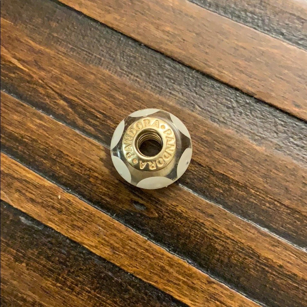 Discontinued 14k yg pandora charm